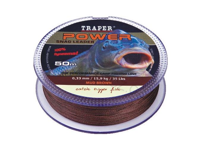 Šňůra Power Carp - 50m (Průměr 0,33 mm - 15,9 kg)