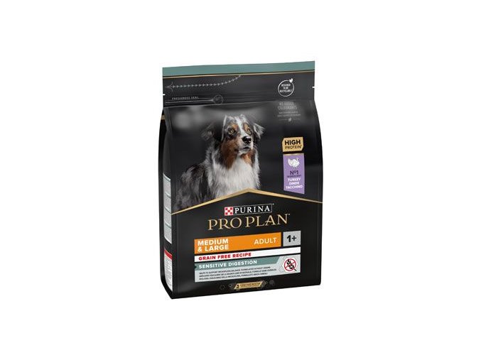 ProPlan Dog Adult Medium&Large GrainFree Turkey 2,5kg