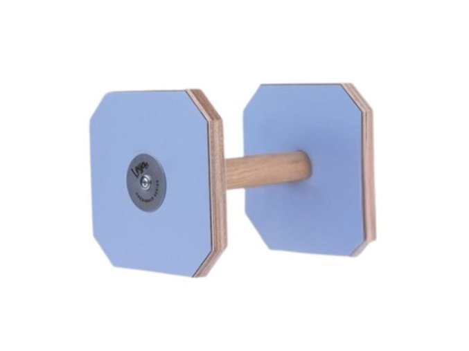 Dřevěná činka | modrá (Velikost S)