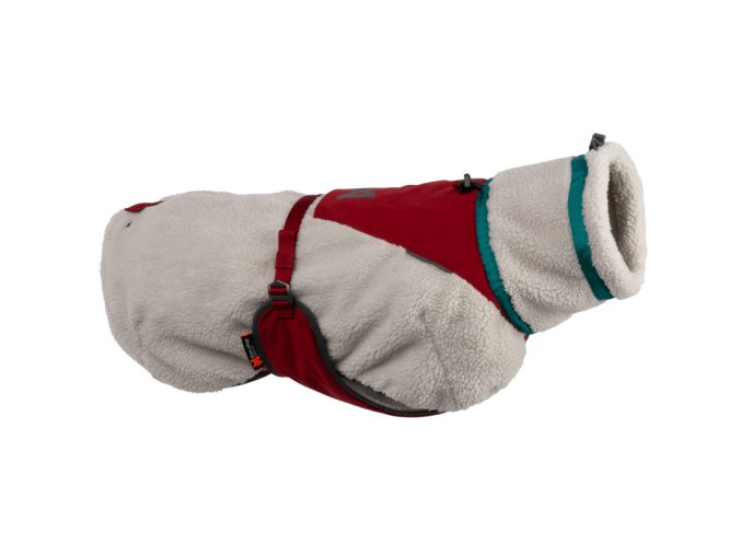 94599 trekking fleece jacket grey wine teal