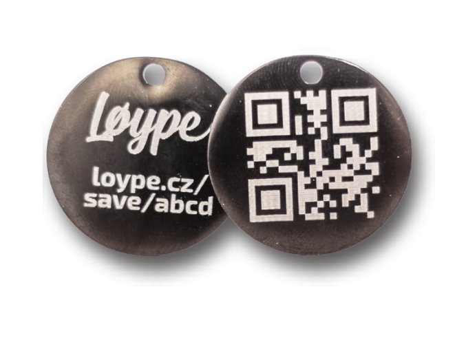 Chytrá známka Loype Tag Basic (Varianta kovová (1 ks))