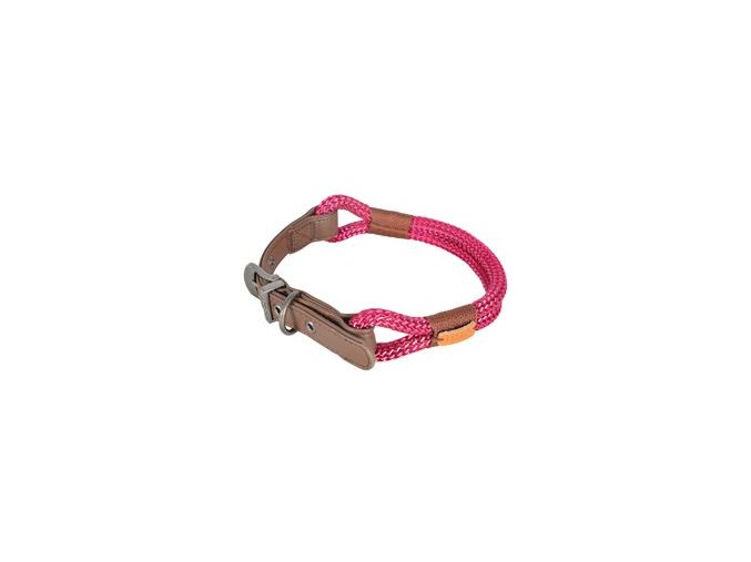 Obojek pes HYDE PARK nastavitelný červený 11mm 60cm Zo