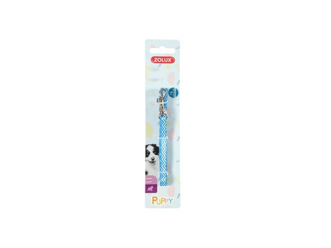 Vodítko pes štěně PIXIE modrá 8mm 1,2m Zolux