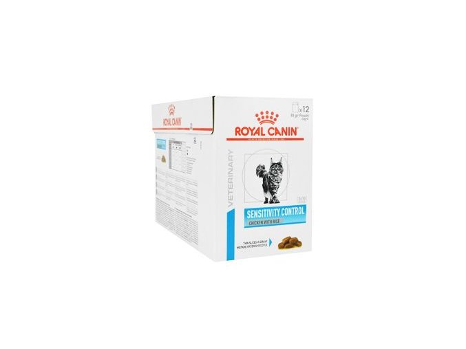 Royal Canin VD Feline Sensit Control 12x85g kuře kapsa