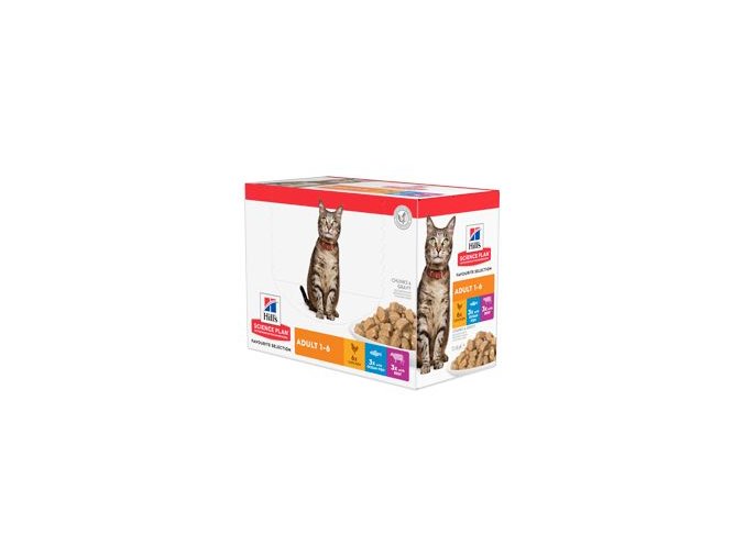 Hill's Fel. SP Adult Chicken&Beef&Ocea fish Kaps12x85g