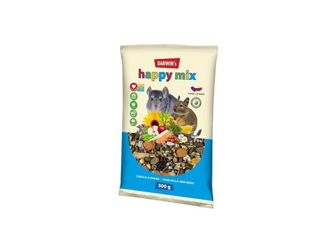 Darwin's Činčila&Osmák Happy mix 500g