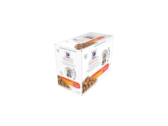 Hill's Fel. VE Adult Chicken Salmon kapsa 12x85g