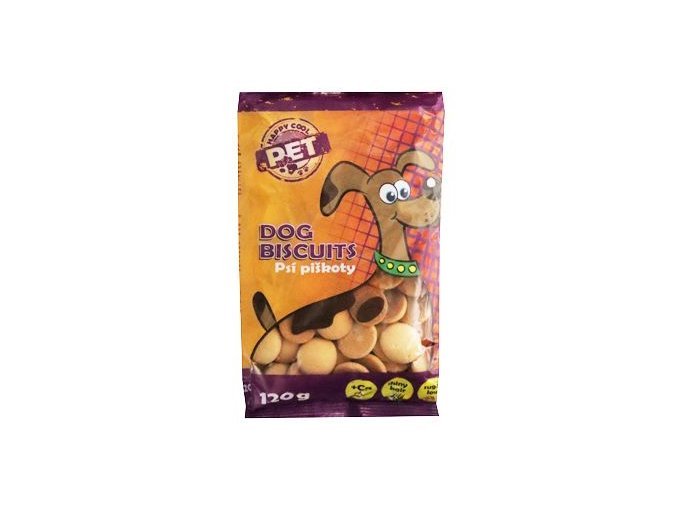 Piškoty Happy Cool Pet s vápníkem pro psy 120g