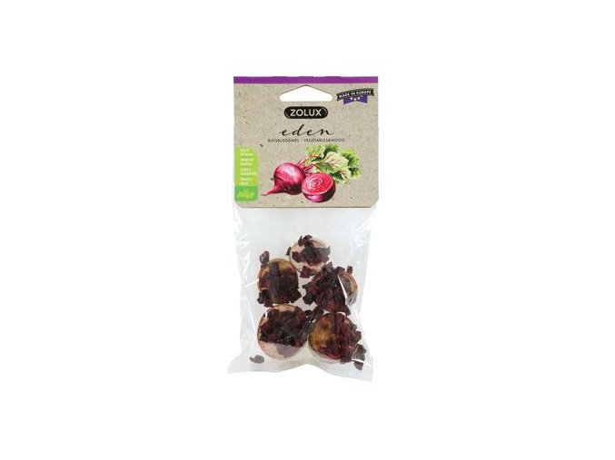 Pochoutka EDEN WOOD SLICE řepa pro hlodavce 40g Zolux