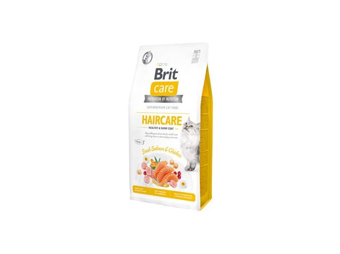 Brit Care Cat GF Haircare Healthy&Shiny Coat 7kg