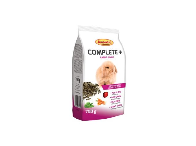 Avicentra COMPLETE+ králík junior 700g