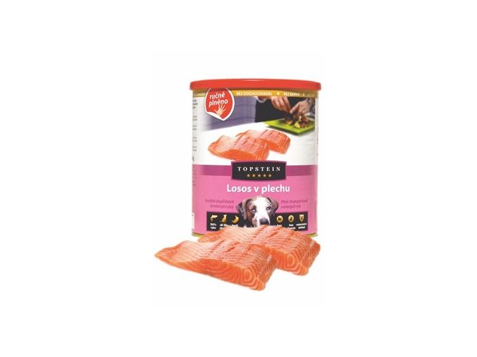 Topstein Losos v plechu 800g