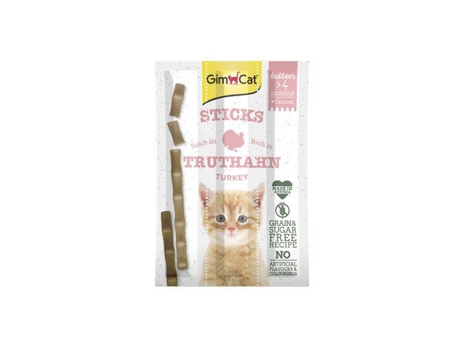 Gimcat Sticks Kitten krocan+calcium 3ks