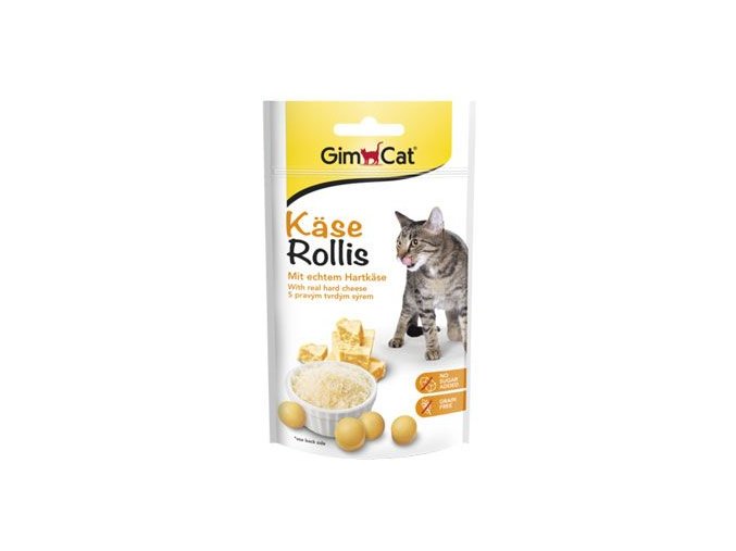 Gimcat KASE ROLLIS se sýrem 40g