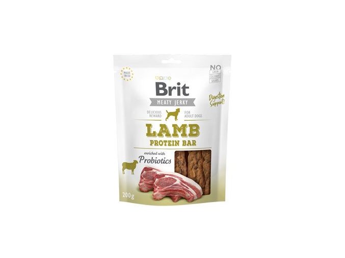 Brit Jerky Lamb Protein Bar 200g