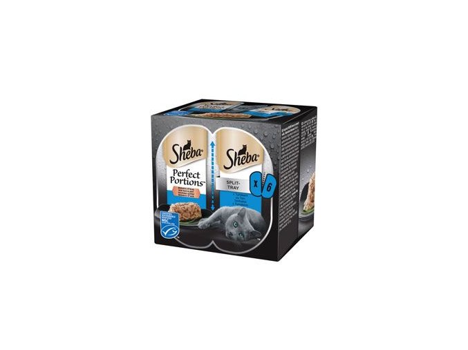 Sheba kapsa Perfect Portions s tuňákem 6x37,5g
