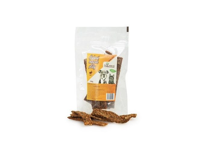 NATURECA pochoutka Masové pláty Zajíc 100g