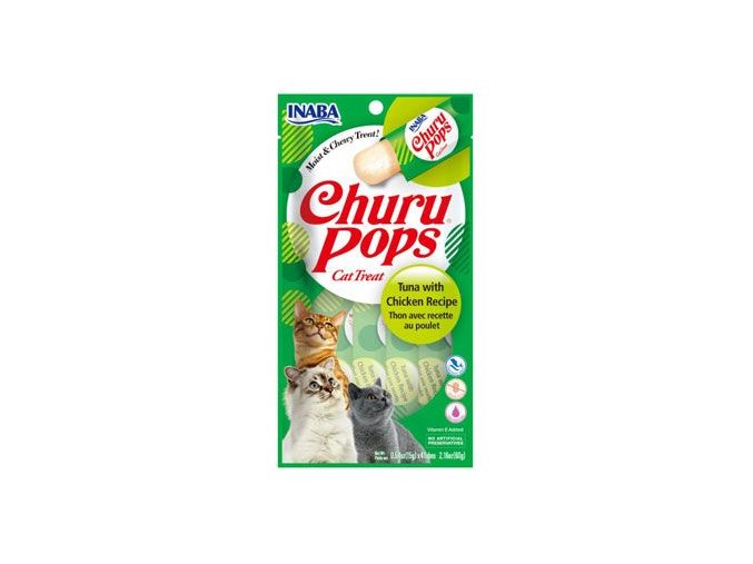 Churu Cat Pops Tuna with Chicken 4x15g