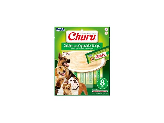 Churu Dog Chicken with Vegetables 8x20g