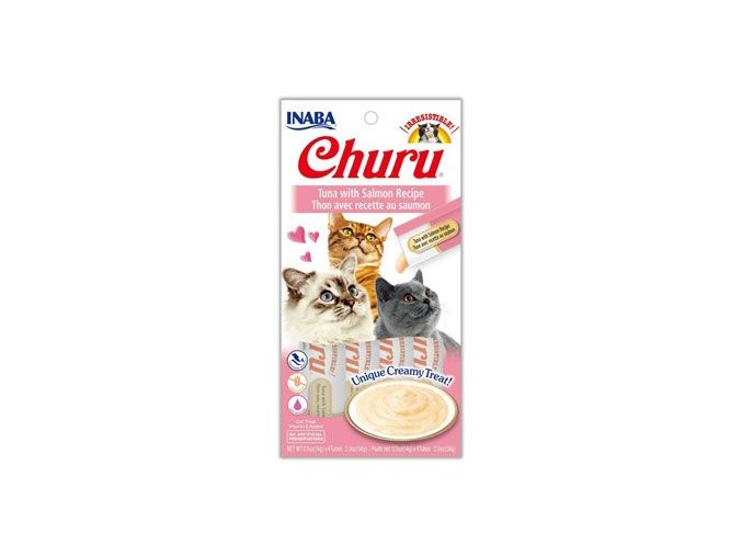 Churu Cat Purée Tuna with Salmon 4x14g