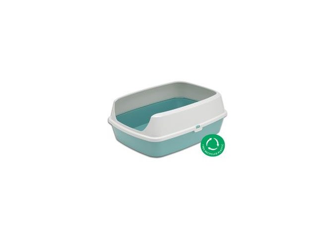 WC kočka MARYLOO 50 cm s vysokým okrajem, sv.modrá