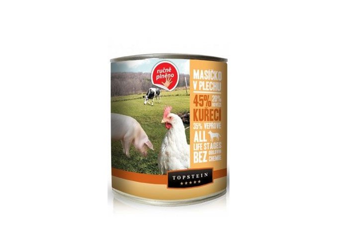 Topstein Masíčko v plechu - kuřecí 800g