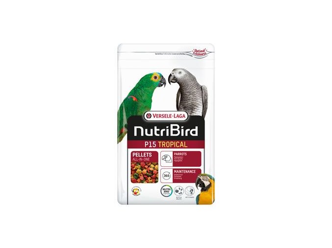 VL Nutribird P15 Tropical pro papoušky 1kg