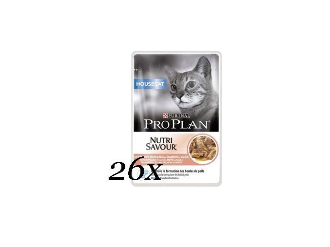 ProPlan Cat kaps. Housecat losos 26x85g