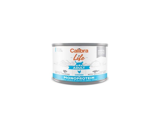 Calibra Cat Life  konz.Adult Chicken 200g