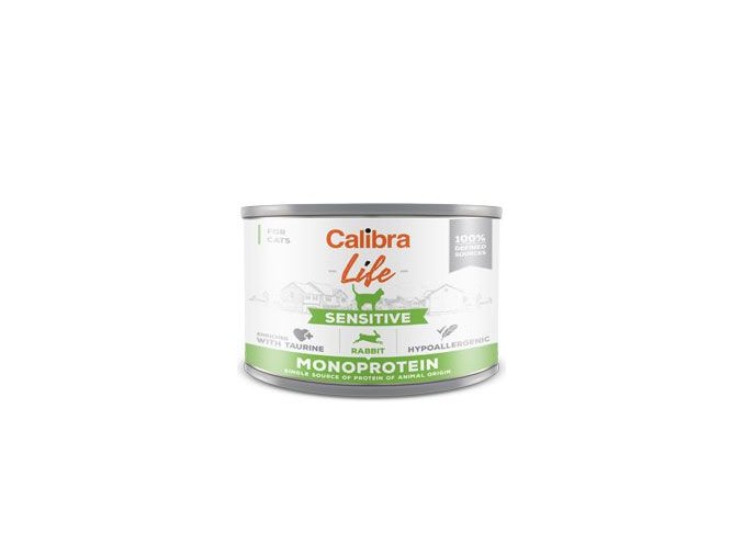 Calibra Cat Life  konz.Sensitive Rabbit 200g