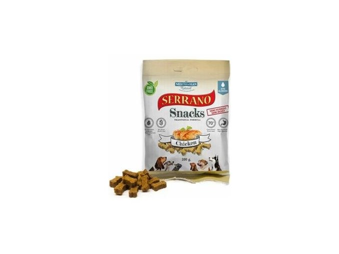 Serrano Snack for Dog-Chicken 100g