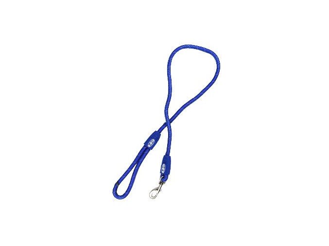 Vodítko BUSTER Reflective lanové 120cm/8mm modré