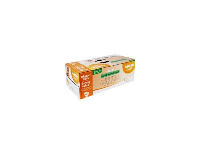 Iams Cat Adult mix masa v omáčce multipack 48x85g