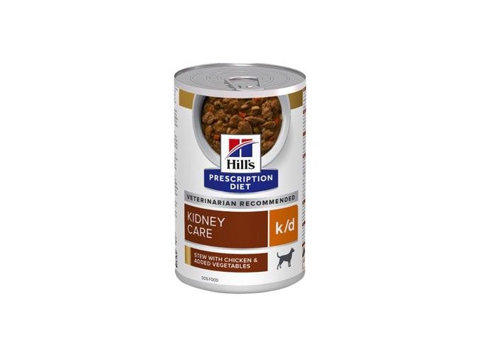 Hill's Can. PD K/D Kidney Chicken&Veg stew Konz.354g