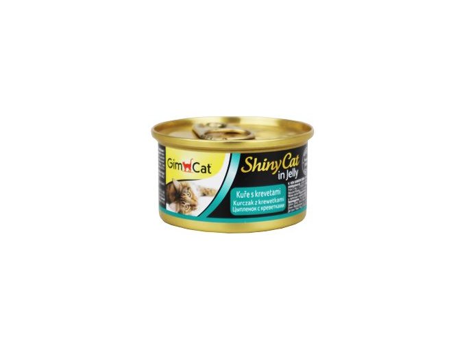 Gimpet kočka konz. ShinyCat kuře+kreveta 70g