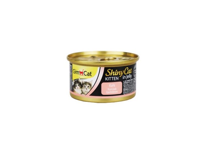 Gimpet kočka konz. ShinyCat kitten kuře 70g