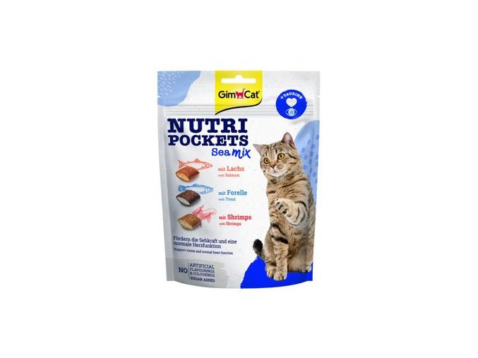 Gimcat Nutri Pockets Seamix 150g