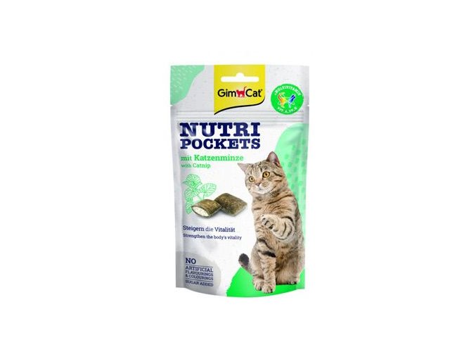 Gimcat Nutri Pockets s catnipem 60g