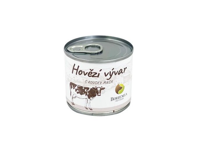 BOHEMIA Vývar Hovězí s kousky masa 140ml