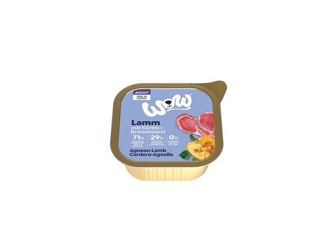 WOW Jehněčí s dýní Adult paštika 150g