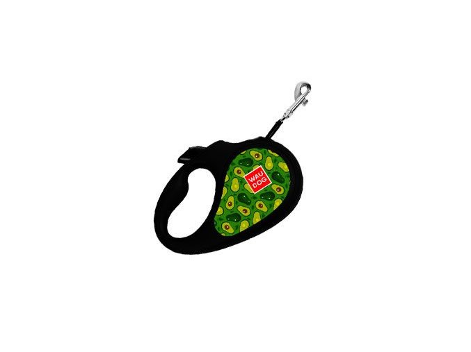 Vodítko samonavíjecí Avokádo - 15kg/5m/S