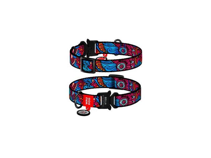 Obojek nylon Summer Fastex QR (24-40cm/2cm)