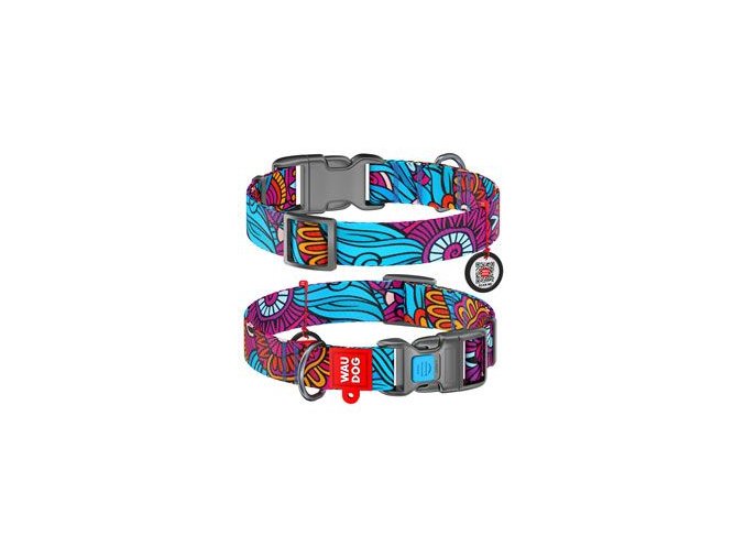 Obojek nylon Summer QR (23-35cm/1,5cm)