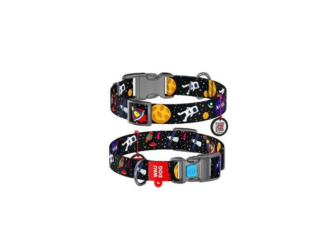Obojek nylon NASA QR (23-35cm/1,5cm)
