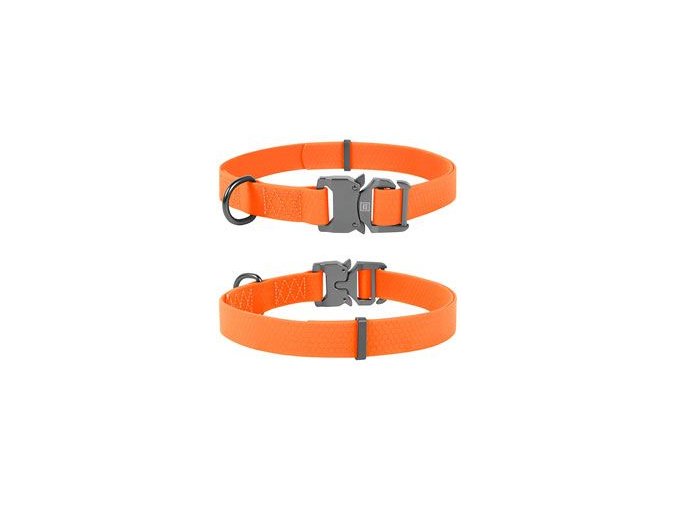 Obojek voděod.Collartex Fastex oranž.(23-35cm/1,5cm)
