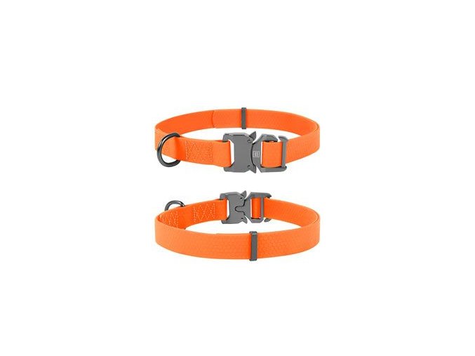 Obojek voděod.Collartex Fastex oranž.(24-40cm/2cm)