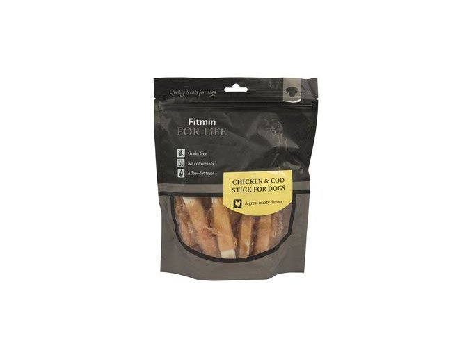 Pochoutka FFL dog treat chicken & cod stick 400g