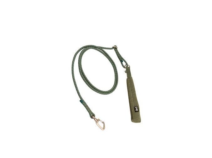 Vodítko Hurtta Adjustable lanové zelené 120-180cm/8mm