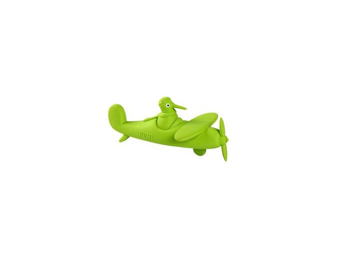 Hračka pes AERO latex,pískací,zelená 19cm Kiwi