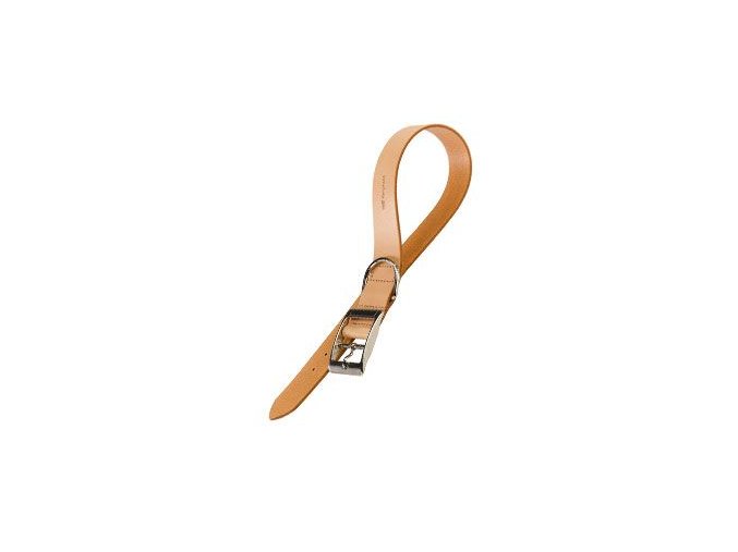 Obojek kožený NATURAL C 27cm x 10mm, hnědý FP 1ks